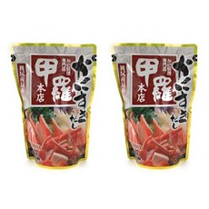 묶음 구매 이치비키 게요리전문점 등딱지본점 게 좋고 리시리 다시마 사용 스트레이트 타입 720g23인분×2, 2개, 720g