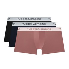 코데즈컴바인 이너웨어 컬러로고 화이트밴드 드로즈 3PACK (IP NY BK)
