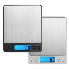 디지털 전자 주방 베이킹 계량 저울 LUAZ-1KG, 블랙 1kg