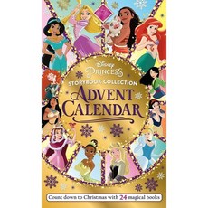 디즈니 프린세스 어드벤트 캘린더 : Disney Princess: Storybook Collection Advent Calendar, Bonnier Books Ltd