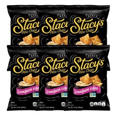 Stacy's 스테이시 시나몬 슈가 피타 칩스 207g 6팩