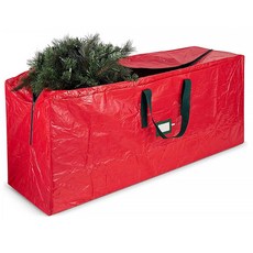 인공 크리스마스 트리 가방 보관 장식품 주최자 방수 지퍼 캐리 핸들 장식 홈 보관, 유형2, 유형1