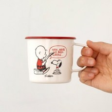 [텐바이텐] [PEANUTS] 법랑 MUG CUP 3종, 옵션선택, GREEN