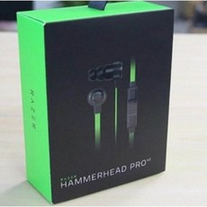 레이저 해머헤드 게이밍 이어폰 Hammerhead Pro V2, 블랙