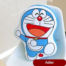 사무실 라인프린트쿠션 캐릭터구션 1 베개 방석 얼굴 침대 귀여운 홈데코