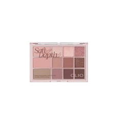 CLIO(클리오) SHADE & SHADOW PALETTE 쉐이드 앤 섀도우 팔레트 (02 SOFT DEPTH), 1개