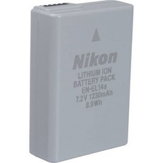 Nikon Nikon EN-EL14a Rechargeable Lithium-Ion Battery (7.2V 1230mAh), 상세내용참조
