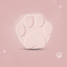 반려동물 캔뚜껑 습식 사료 밀봉 실리콘 캔리드(핑크), 1개