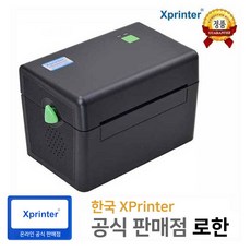 [한국정품] Xprinter XP-DT108BKR 바코드 라벨 프린터 택배송장출력 프린터 XP-DT108B-KR 택배프린터 라벨송장프린터, 1개, XP-DT108BKR_블랙색상