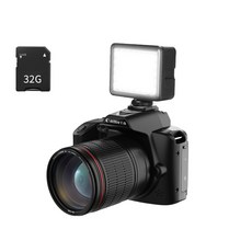 디지털 카메라 DSLR 디카 4K Wifi 입문자용 꿀딩즈, 기본+32GB SD카드+라이트