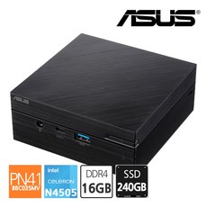 에이수스 ASUS 미니PC PN41-BBC035MV N4505 RAM 16GB / SSD 240GB 인텔 셀러론 CPU 컴퓨터, 단품