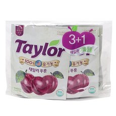 테일러 유기농 푸룬 30Gx4입, 4개