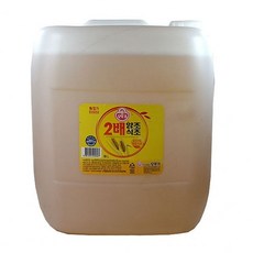조앤1_오뚜기2배양조식초(대)18L +FFNK83305KG 식초 현미식초 오뚜기 양조식초 사과식초, 기본->선택없음