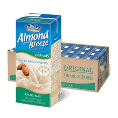 아몬드브리즈 최신제품 오리지널 190ml X 48 (2박스), 48팩