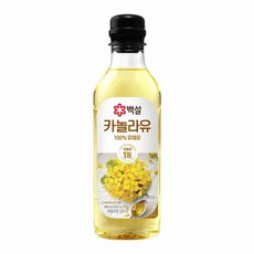 CJ 백설 카놀라유 500ml X 2개 (소비기한:2025-09-24), 3세트