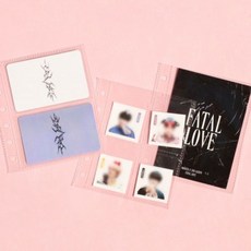 러버스 레코드 6공 리필 파일, 증명사진, 내지매수