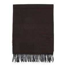 TOM FORD 남자 스카프 선물 Mens Brown Cashmere 8TF1342T8B