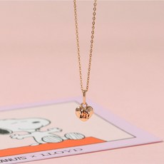 로이드 [로이드x스누피 콜라보] 허그미 플라워 비쥬참 펜던트 10K 14K 18K 골드
