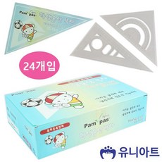 폰드 + 유니아트 삼각자 세트 (24개입) + PD 46690EA + 제도업무용품 개인업무용품