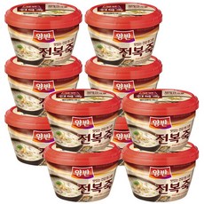 [톡톡92] 찹쌀과 전북으로 든든한 한끼 양반 전복죽 288g x 10개 (당일발주)