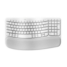 로지텍 WAVE KEYS 무선 인체공학 키보드, 0. 오프화이트