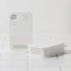  강력탈취 스마트 공기살균기 탈취기 강아지 화장실냄새 악취 하수구냄새제거, 1+1개, 1개 