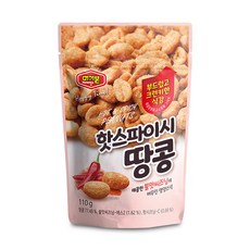 머거본 핫스파이시 땅콩 110g 안주 견과, 1개