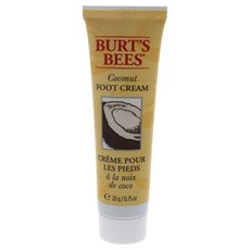 Burts Bees Coconut Foot Cream 버츠비 코코넛 발 풋 크림 0.75oz(20g) 3팩, 1개
