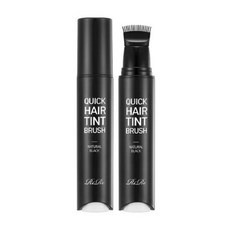 리르 퀵 헤어 틴트 브러쉬 20ml, 01 Black (내츄럴 블랙), 3개