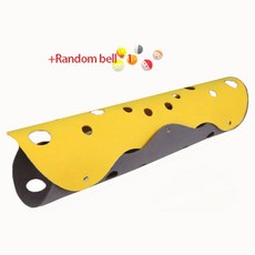 고양이터널 숨숨집 캣터널 동굴 펠트 반려동물 집 고양이 터널 침대 있는 대형 운동 이동식 제품, M 30x60, E with bell x1, 1개