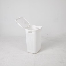 MBKO 라탄 가로세로 오픈 빨래바구니, 03.대용량 60L 화이트 1개