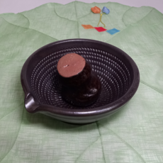 옹기로만든고춧가루확독