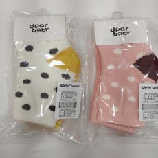 아가방 도트수면양말2세트02N776005