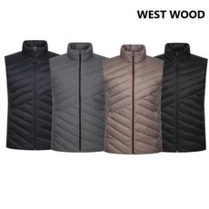 웨스트우드 WESTWOOD 베이직한 디자인의 경량 다운 패딩 베스트 조끼 WM4MCDV621