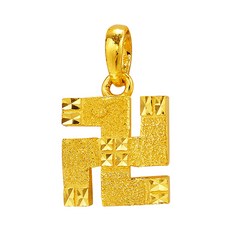 만자펜던트순금