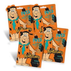 MAD Beauty Warner Flintstones 코스메틱 시트 마스크 - Fred x 4 164796, 프레드, 4개, 25ml