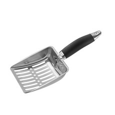 고양이 배변 국자 1개 고양이 똥 국자, Silver