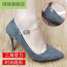 띠가 있다 망월사 굽이 빠지는 것을 막다 구두주걱 스트랩 신발 여성 플랫 스윗 가을 결박함
