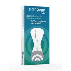 Paingone XL 장치 용 Paingone XL 전극 교체 전극-TENS 액세서리-교체 전극 2 개 포함-빠르고 간편한 교, 1, 단일옵션