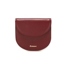 [천삼백케이] [페넥] Fennec Halfmoon Wallet 002 Smoke Red