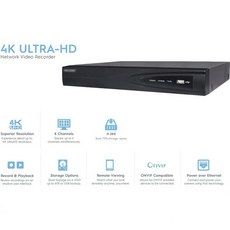 HIK-Tech US 4K 4채널 PoE 네트워크 비디오 레코더 NVR 임베디드 플러그 앤 플레이 DS-7604NI-Q1/4P(2022 새 버전) - ds-7604ni-k1-4p