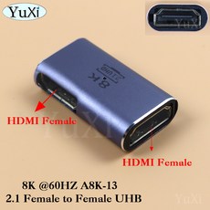 어댑터 휴대폰용 USB 충전 휴대용 1PC 연장대 HDMI 포트 디스플레이 데이터 C타입 암 고속 컨버터 C DP, HDMI A8K 13