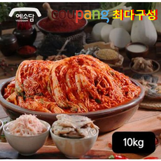 [쿠팡 매감 임박] 예소담특포기김치 10kg, 1팩, 1000g