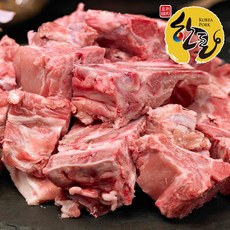 [당일출고]한돈 등뼈1kg(등뼈찜/감자탕 만능돼지고기), 1개, 1kg