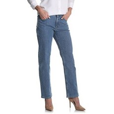Riders by Lee Indigo Womens Relaxed Fit Straight Leg Jean, Gulf_16, Gulf