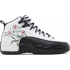 Jordan 조던 Youth Air 12 DR6956 100 Floral GS 사이즈 4Y 미드나잇 네이비/화이트/메탈릭 S