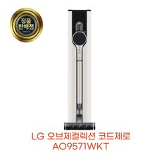 LG전자 코드제로 오브제 올인원타워 무선청소기 AO9571WKT, 카밍베이지