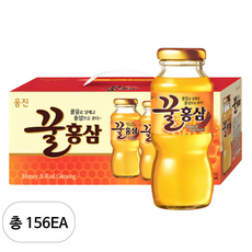 웅진 꿀 홍삼 혼합 음료, 180ml, 156개