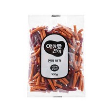 아침애간식 애견용 버거, 연어버거, 10개