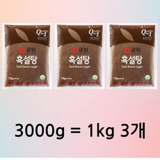 큐원 흑설탕, 3000g, 1개 - 3000g